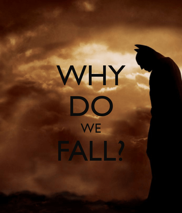 Por que nos caemos